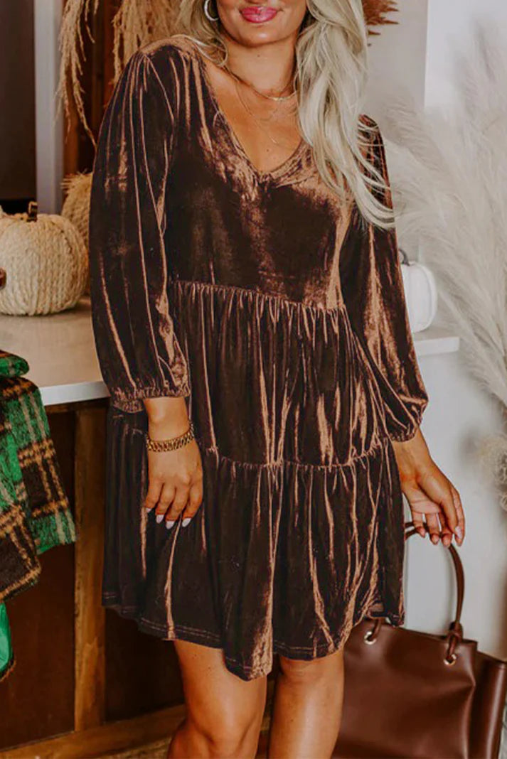 Velvet Mini Dress